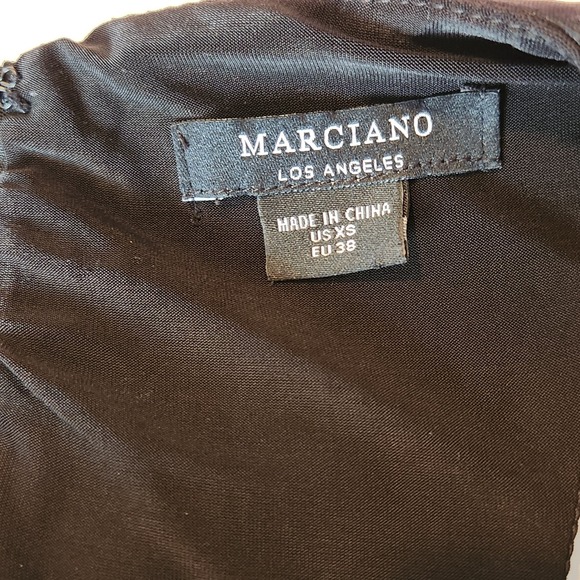 MARCIANO Little Black Dress Womens XS Sleeveless  NEW - Picture 9 of 10